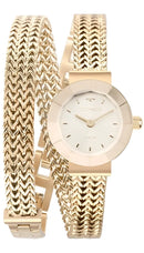 Relógio Feminino Technos Mini Dourado CAIXA Redonda