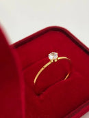 Alianças Ouro 18k 3 Grama O (KIT) 2mm Tradicional Dourado Informar Após A Compra informar os nomes para a gravação