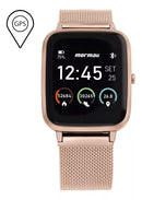 Relógio Digital - Smartwatch Mormaii Life GPS TouchScreen - Pulseira DOURADO,PRETO,PRATA E ROSÉ