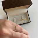 Alianças Ouro 18k 2mm Abaulada Tradicional (2 gr O Par) Dourado