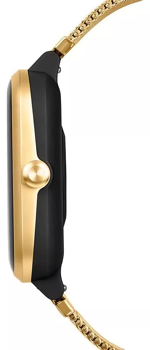 Smartwatch Relógio Inteligente Feminino e Masculino Mormaii Life À Prova D' Água Pulseira Em Aço Inoxidável Rosé,Preto,Dourado,Prata Com Diversas Funções - Molifeah/7j