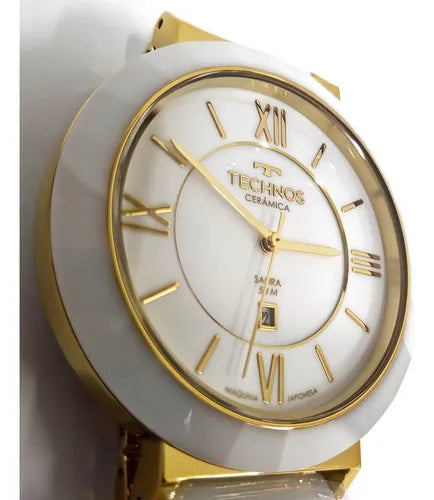 Relógio Feminino Technos Ceramic Branco