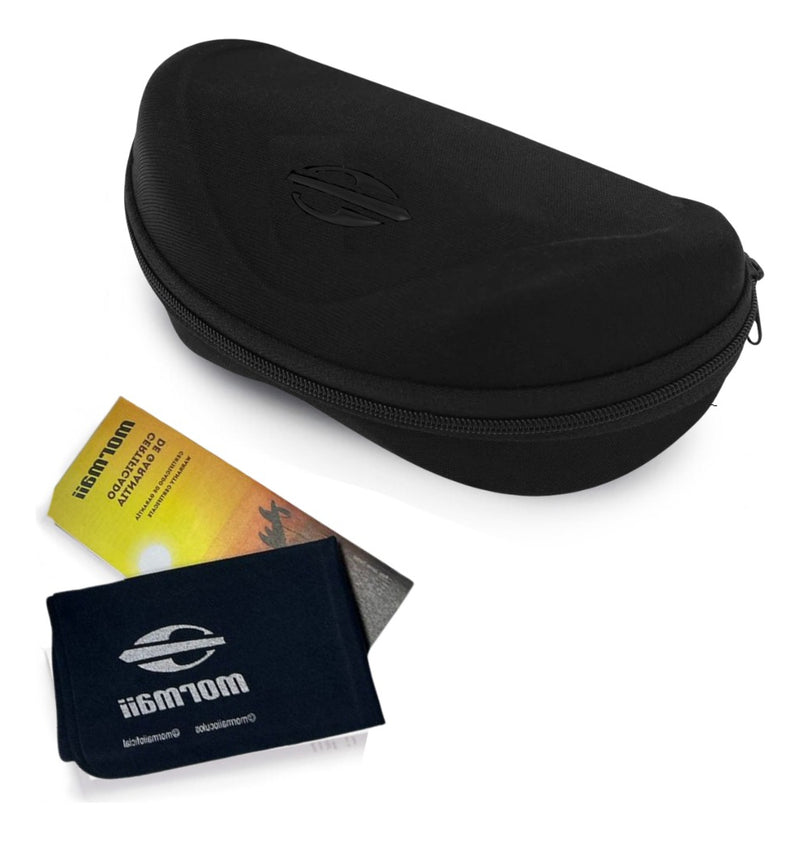 Óculos De Sol Esportivo Mormaii Smash 3 M0197a1401 Cor Preto Fosco Armação Preto Fosco Haste Preto Fosco Lente Cinza