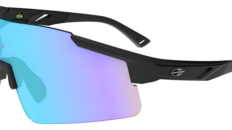 Óculos Solar Mormaii Grand Tour 3 M0180a1497 Lente Espelhada Cor Preto