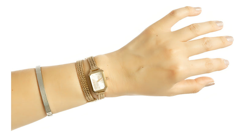 Relógio Technos Feminino Mini Dourado - 5y20iv/1x Bisel Champagne