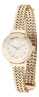 Relógio Feminino Technos Mini Dourado CAIXA Redonda