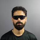 Óculos De Sol Esportivo Mormaii Smash 3 M0197a1401 Cor Preto Fosco Armação Preto Fosco Haste Preto Fosco Lente Cinza