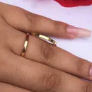 Alianças Ouro 18k 2 Grama O (par) 2mm Dourado Informar Após A Compra informar os nomes para a gravação