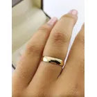 Alianças TRADICIONAL De Noivado e Casamento  Em Ouro 18k Legítimo 3mm 3 Gramas o par