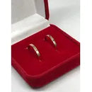 Alianças Ouro 18k 2 Grama O (par) 2mm Dourado Informar Após A Compra informar os nomes para a gravação