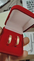 ALIANÇAS MODELOS TRADICIONAL COM 4,5  GRAMAS O PAR OURO18K GARANTIA VITALÌCIO